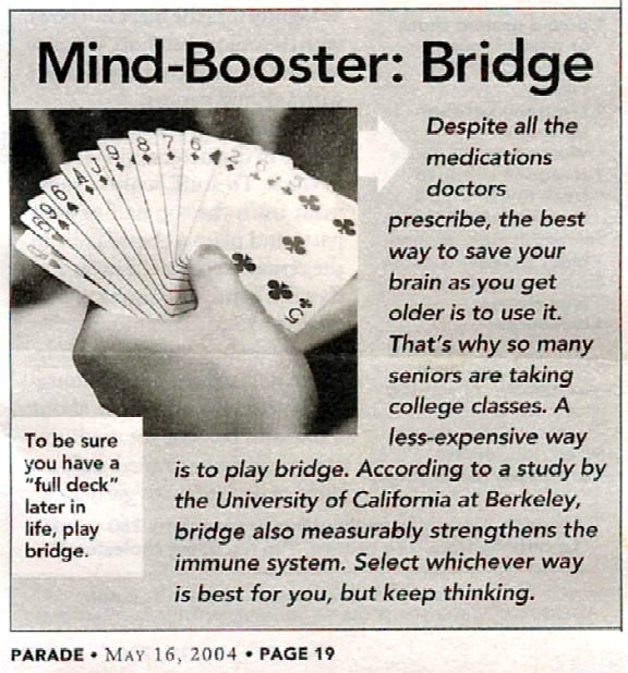 Why play bridge